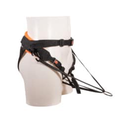 Laufgürtel CaniX Belt g2 light neonorange seitlich detail Hundeanbindung