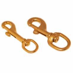 Messing Karabiner