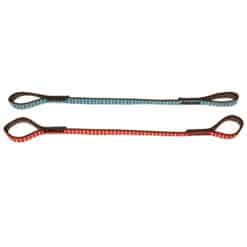 zwei Bikeschlupf rot und blau