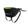 Laufgürtel Crosstrail Belt detail Tasche neongrün