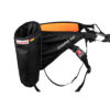 Laufgürtel Crosstrail Belt schwarz mit großem Flaschenhalter schwarz