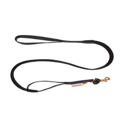 Zugleine CaniX Leash - Pro schwarz reflektierend