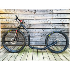 Kickbike Cross Max 29"- Carbon rigid fork - Aufbaubeispiel