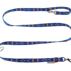 Hundleine Fun-Leash “Indian Summer” blau