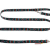 Hundleine Fun-Leash “Indian Summer” schwarz