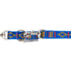Hundleine Fun-Leash “Indian Summer” blau detail