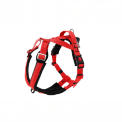 Hundegeschirr Trekking Harness - Adventure rot